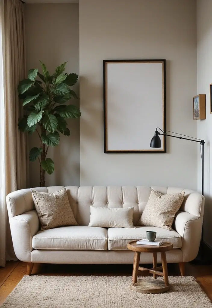 30 Curved Sofa Living Room Ideas That Add Flow and Modern Elegance 27 30 Curved Sofa Living Room Ideas That Add Flow and Modern Elegance - 27. Curved Sofa in the Office