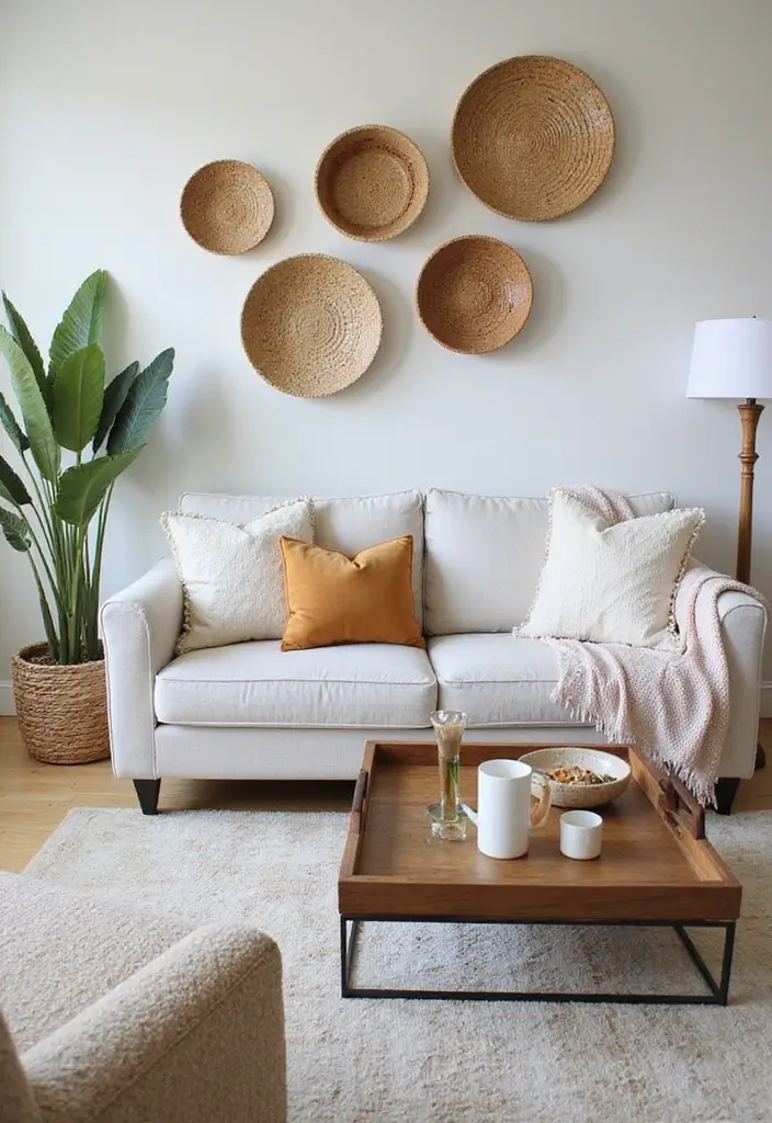 30 Farmhouse Decor Living Room Ideas Full of Rustic Charm and Comfort - 20. Functional Decor