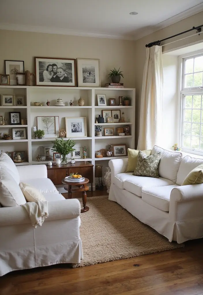 30 Girly Living Room Ideas That Add Fun Plus Chic Feminine Touches 15 30 Girly Living Room Ideas That Add Fun Plus Chic Feminine Touches - 15. Personal Touches