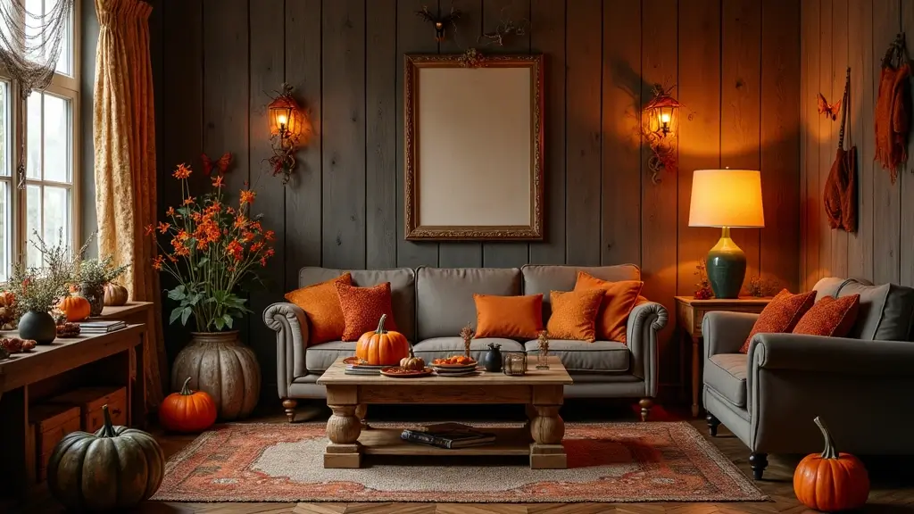 30 Halloween Living Room Decor Ideas That Are Spooky and Stylish
