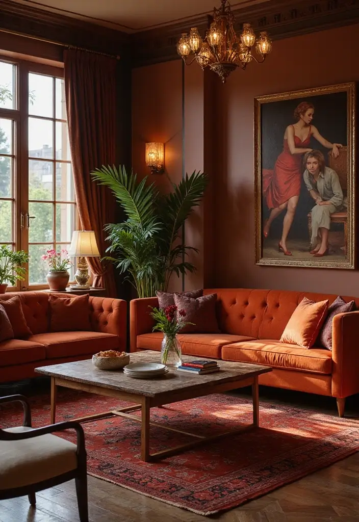 30 Living Room Minecraft Ideas to Build Cozy and Stylish Digital Homes - 16. Art Deco Glam