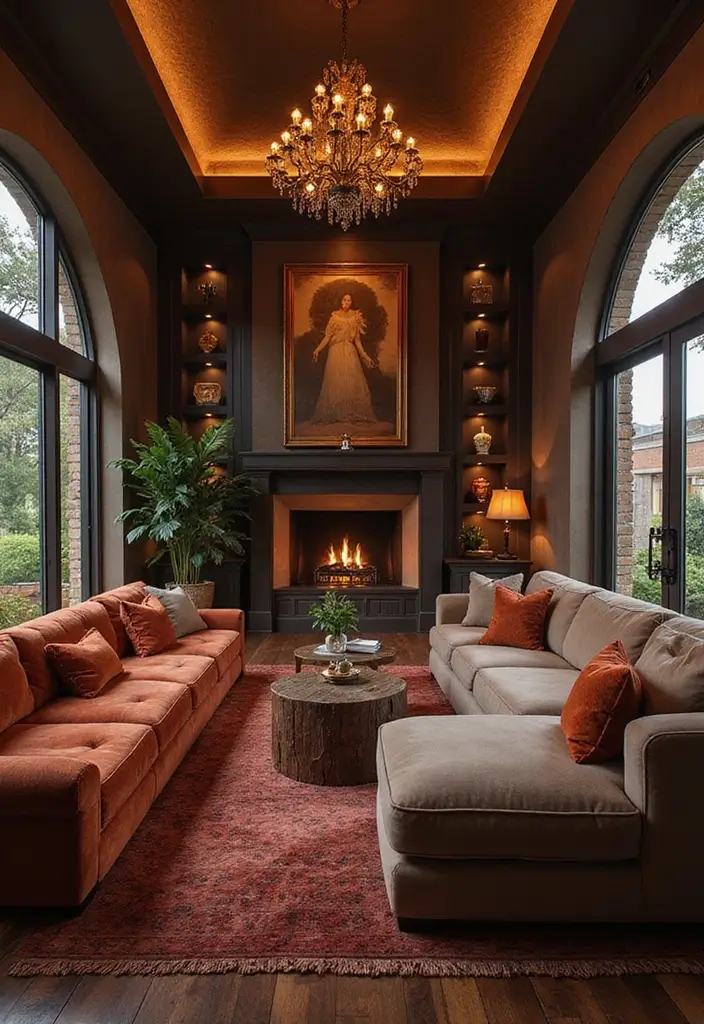 30 Living Room Minecraft Ideas to Build Cozy and Stylish Digital Homes - 19. Luxe Lounge