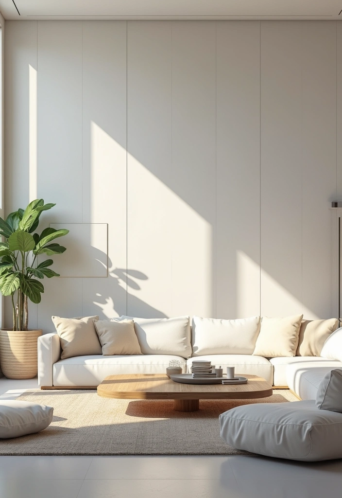 30 Living Room Minecraft Ideas to Build Cozy and Stylish Digital Homes - 2. Modern Minimalist Vibes