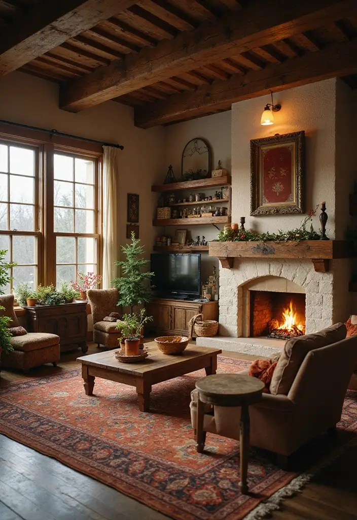 30 Living Room Minecraft Ideas to Build Cozy and Stylish Digital Homes - 25. Seasonal Decor