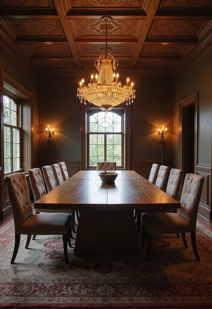 30 Living Room Minecraft Ideas to Build Cozy and Stylish Digital Homes - 27. Elegant Dining Hall