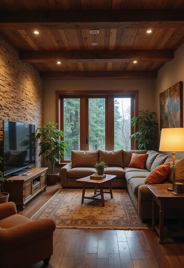 30 Living Room Minecraft Ideas to Build Cozy and Stylish Digital Homes - 29. Cozy Family Room