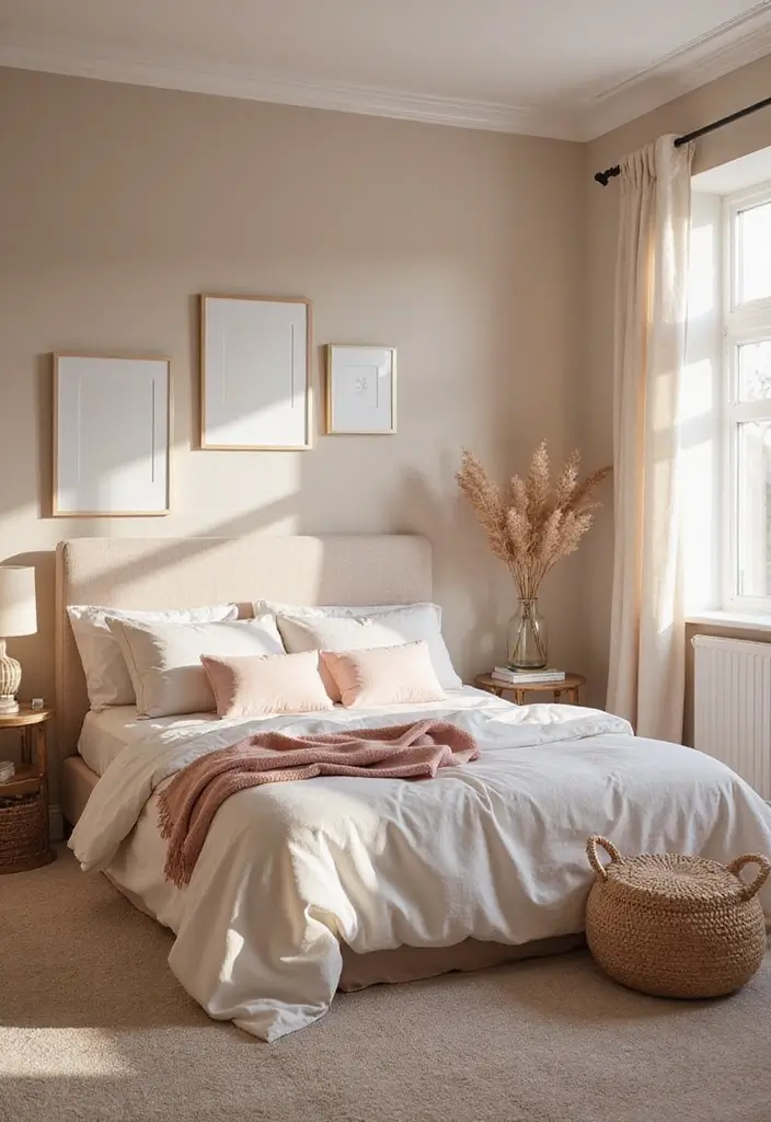 30 Living Room Minecraft Ideas to Build Cozy and Stylish Digital Homes - 30. Dreamy Bedroom Vibes