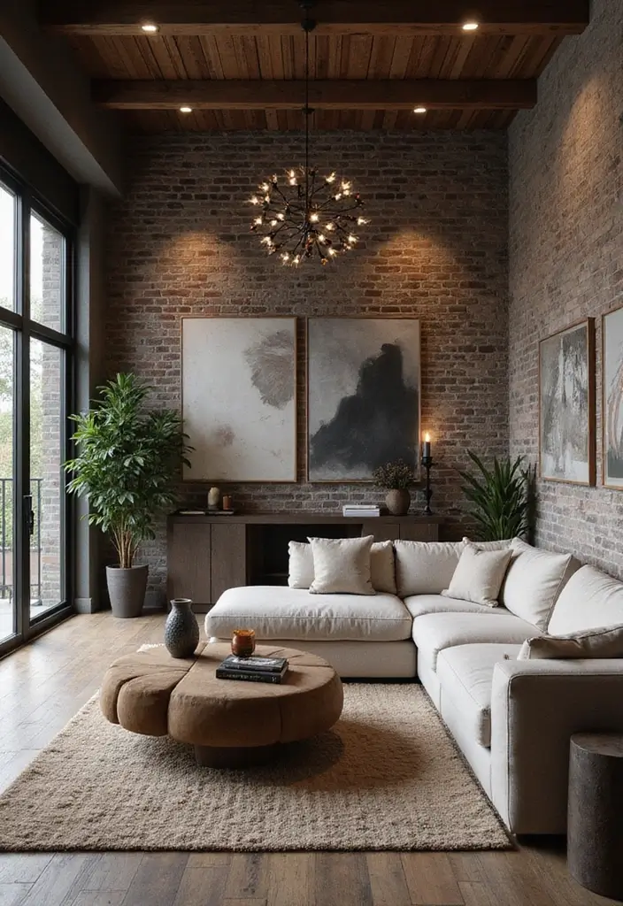 30 Living Room Minecraft Ideas to Build Cozy and Stylish Digital Homes - 5. Industrial Chic