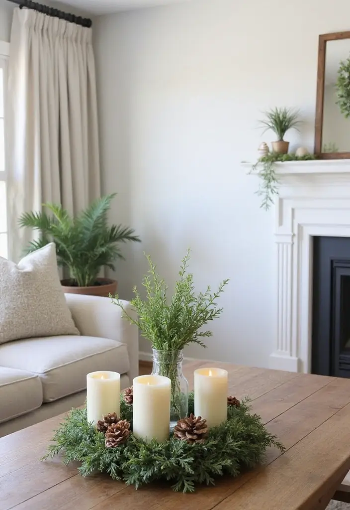 30 Living Room Table Decor Ideas That Instantly Style Your Space 20 30 Living Room Table Decor Ideas That Instantly Style Your Space - 20. Seasonal Wreaths
