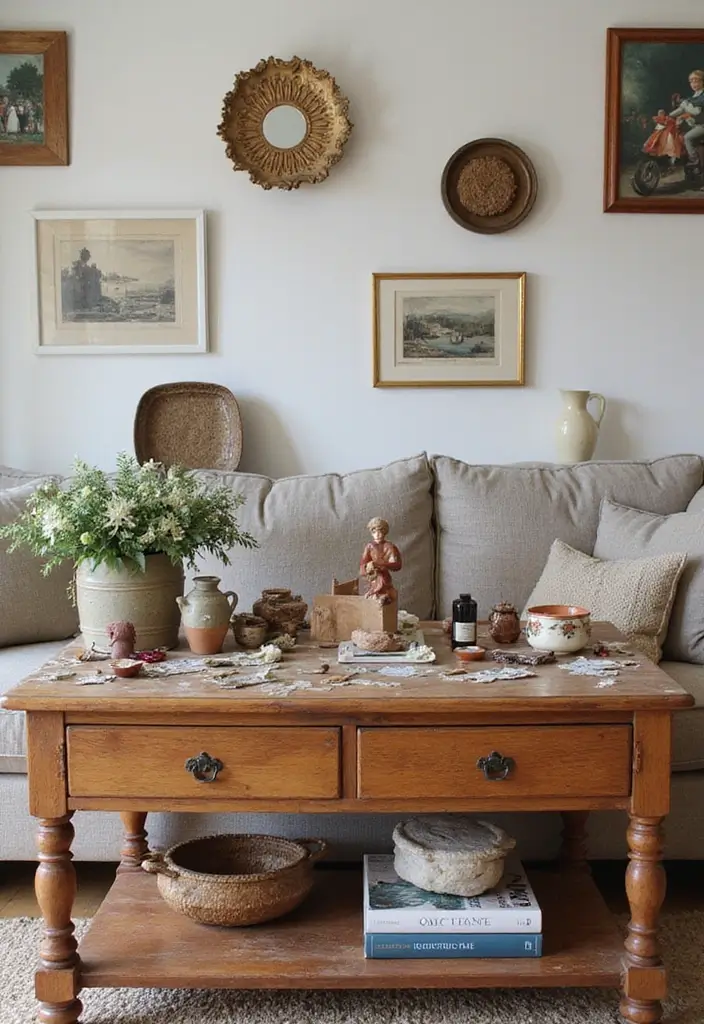 30 Living Room Table Decor Ideas That Instantly Style Your Space 21 30 Living Room Table Decor Ideas That Instantly Style Your Space - 21. Family Mementos