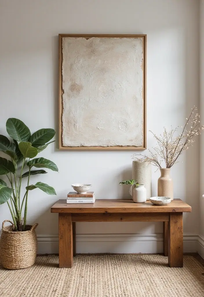 30 Living Room Table Decor Ideas That Instantly Style Your Space 26 30 Living Room Table Decor Ideas That Instantly Style Your Space - 26. Textured Wall Art