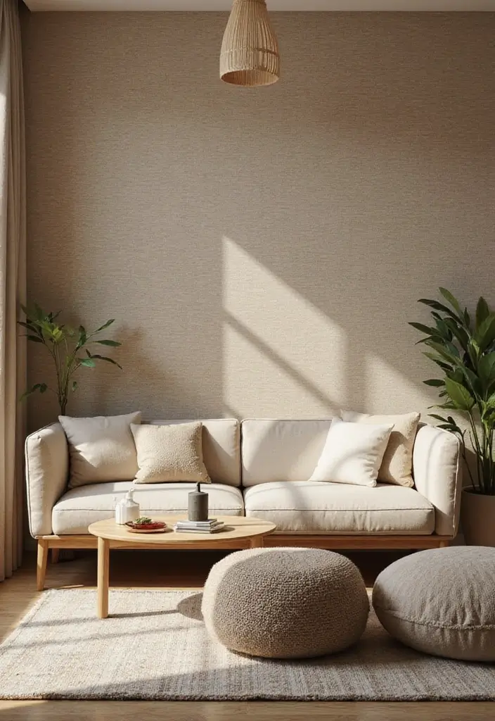 30 Living Room Wallpaper Ideas That Transform Walls Into Stylish Statements - 2. Textured Wall Coverings: Adding Depth