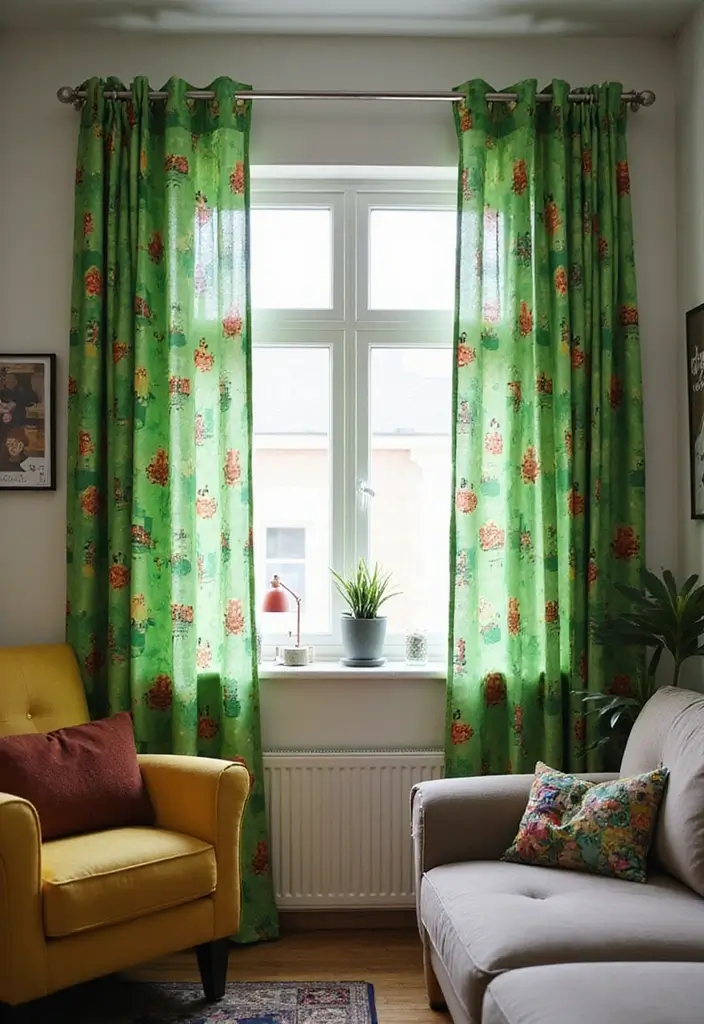 30 Minecraft Living Room Ideas to Build Cozy and Creative Spaces 14 30 Minecraft Living Room Ideas to Build Cozy and Creative Spaces - 14. Themed Curtains