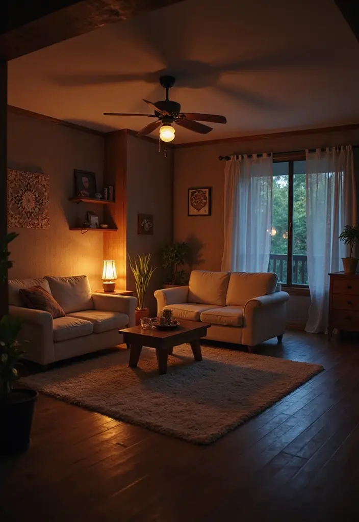 30 Minecraft Living Room Ideas to Build Cozy and Creative Spaces 25 30 Minecraft Living Room Ideas to Build Cozy and Creative Spaces - 25. Mood Lighting