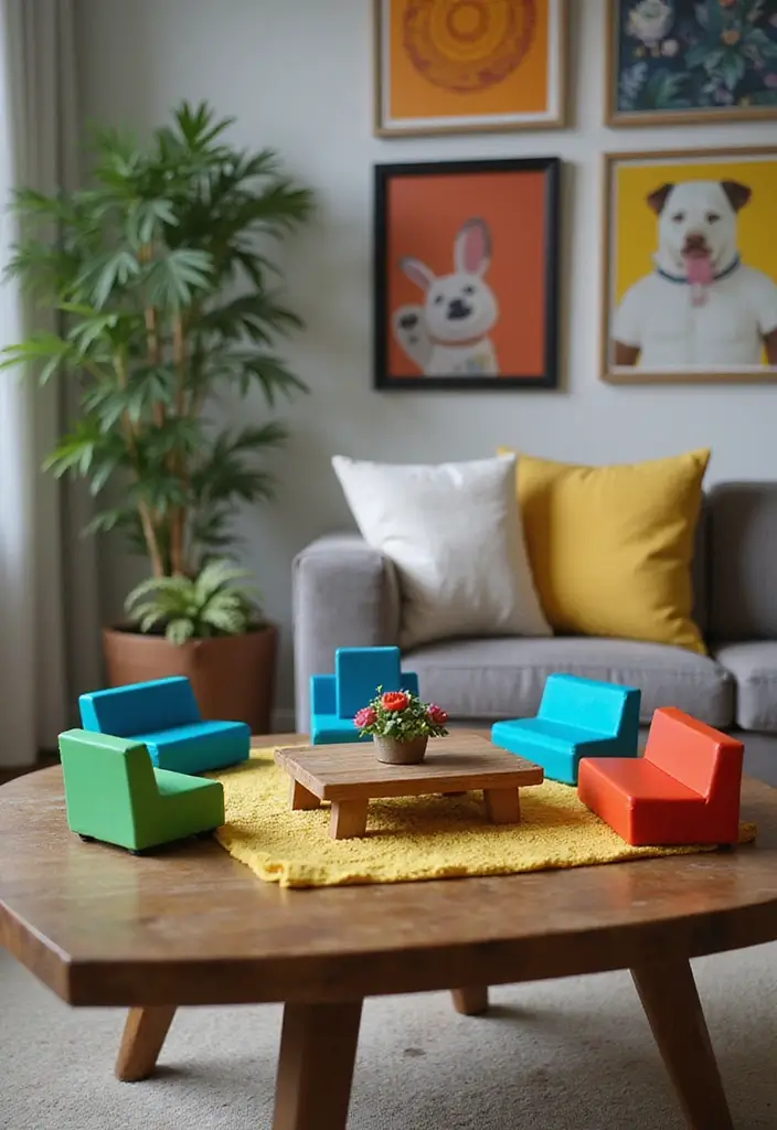 30 Minecraft Living Room Ideas to Build Cozy and Creative Spaces 6 30 Minecraft Living Room Ideas to Build Cozy and Creative Spaces - 6. Minecraft Miniature Furniture