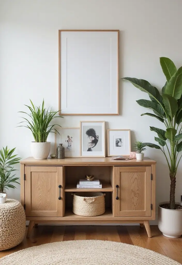 30 Smart Living Room Storage Ideas to Maximize Space and Style 19 30 Smart Living Room Storage Ideas to Maximize Space and Style - 19. Console Tables with Storage