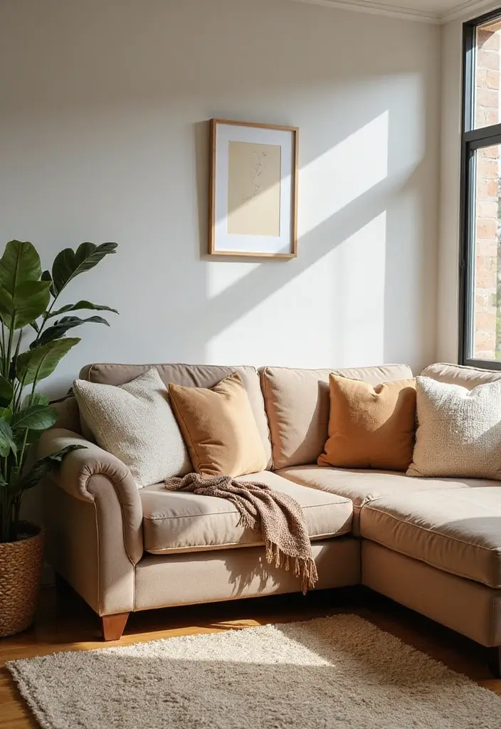 30 Sofa for Small Living Room Ideas That Maximize Comfort and Space 1 30 Sofa for Small Living Room Ideas That Maximize Comfort and Space - 1. L-Shaped Comfort