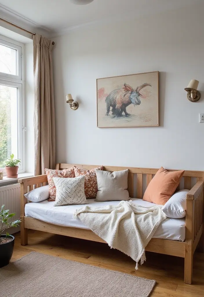 30 Sofa for Small Living Room Ideas That Maximize Comfort and Space 11 30 Sofa for Small Living Room Ideas That Maximize Comfort and Space - 11. Daybeds for Dual Purpose