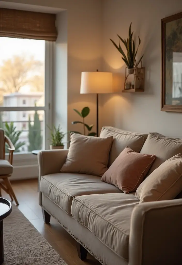 30 Sofa for Small Living Room Ideas That Maximize Comfort and Space 19 30 Sofa for Small Living Room Ideas That Maximize Comfort and Space - 19. Sofa with Drink Holders