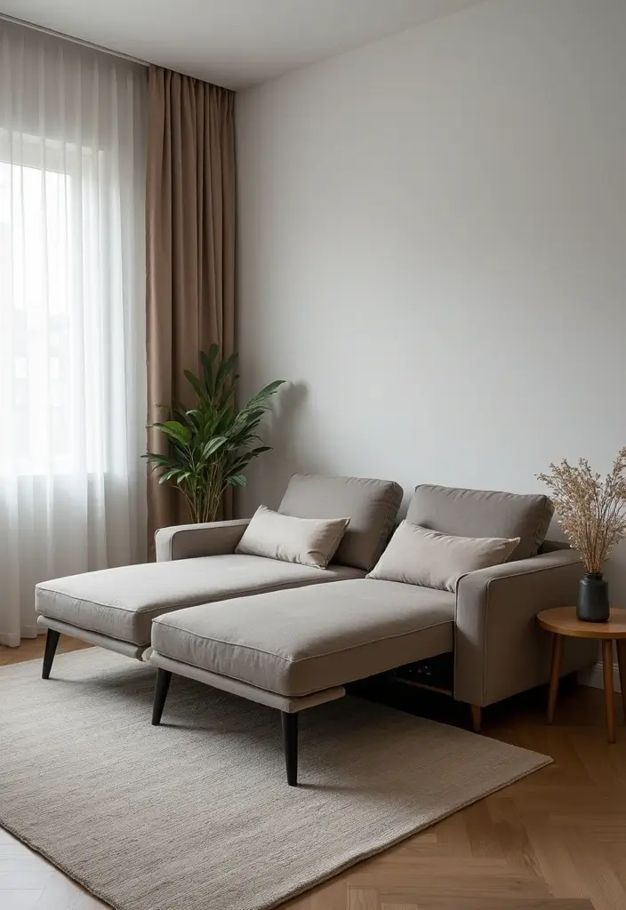 30 Sofa for Small Living Room Ideas That Maximize Comfort and Space 23 30 Sofa for Small Living Room Ideas That Maximize Comfort and Space - 23. Adjustable Sofas for Custom Comfort