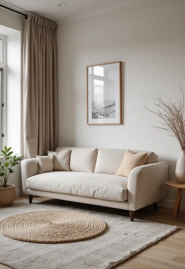 30 Sofa for Small Living Room Ideas That Maximize Comfort and Space 24 30 Sofa for Small Living Room Ideas That Maximize Comfort and Space - 24. Soft Curved Sofas