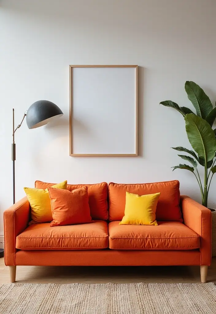 30 Sofa for Small Living Room Ideas That Maximize Comfort and Space 25 30 Sofa for Small Living Room Ideas That Maximize Comfort and Space - 25. Colorful Upholstered Sofas