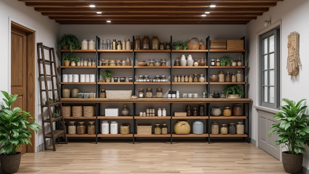 10 Basement Pantry Ideas for Organized Extra Storage