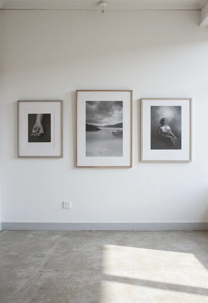 10 Concrete Wall Decor Ideas for Modern Industrial Look - 6. Concrete Wall Frames