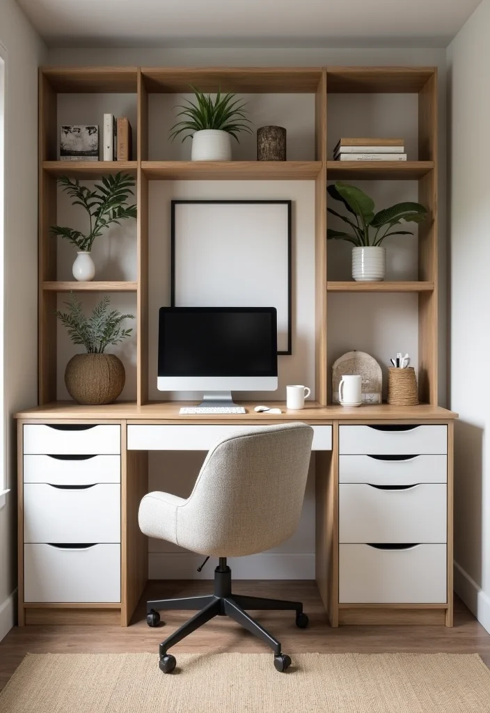 10 Corner Office Desk Ideas for Smart Space Efficiency - 2. Corner Desks with Built-In Storage
