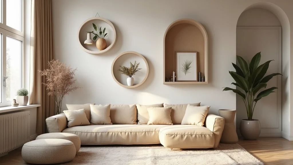 10 Curved Wall Decor Ideas for Soft Architectural Accents