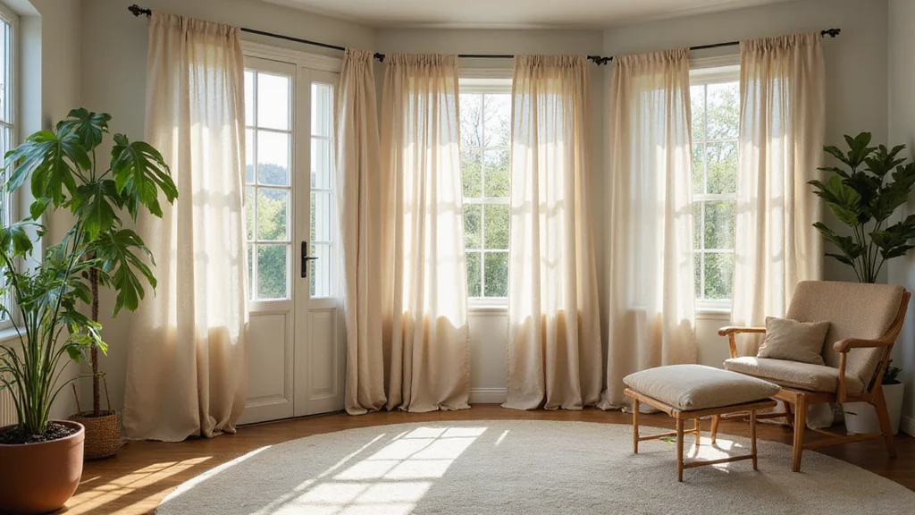 10 Door Window Curtain Ideas for Privacy and Light Balance