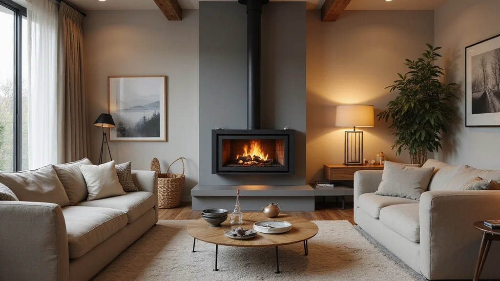 10 Freestanding Fireplace Ideas for Flexible Placement