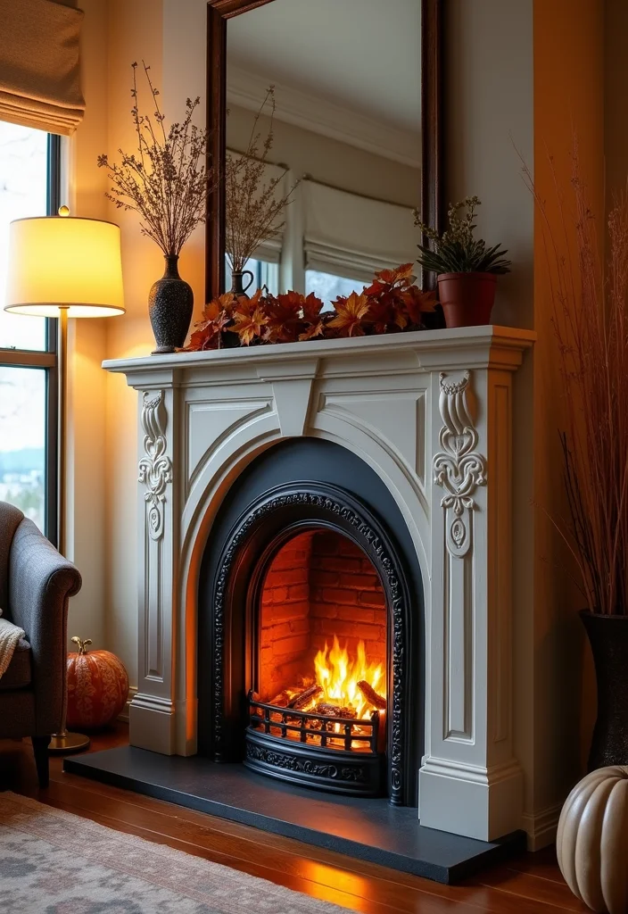 10 Small Fireplace Ideas for Compact Cozy Spaces - 5. Decorative Fireplace Inserts