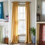 12 Cheap Curtain Ideas for Budget Friendly Home Updates