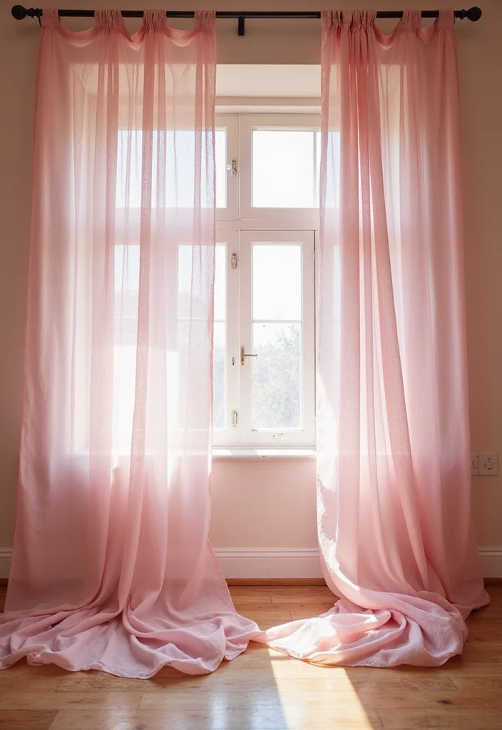 12 Cheap Curtain Ideas for Budget Friendly Home Updates - 4. Tulle Fairy Curtains