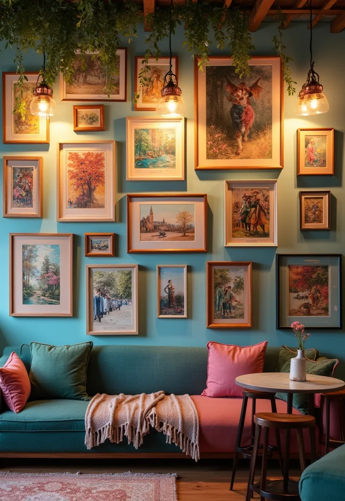 12 Long Hallway Wall Decor Ideas for Visual Interest and Flow - 1. Gallery Wall with a Twist