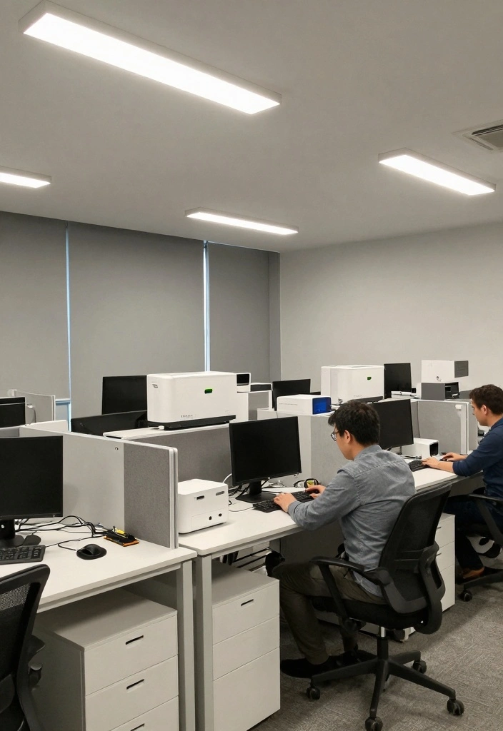 12 Office Decorating Ideas for Work to Boost Motivation - 12. Green Technology