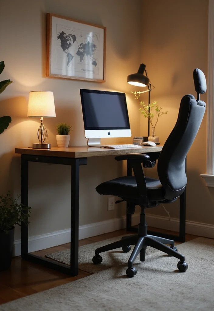 12 Office Ideas for Practical Everyday Workflow - 1. Ergonomic Furniture