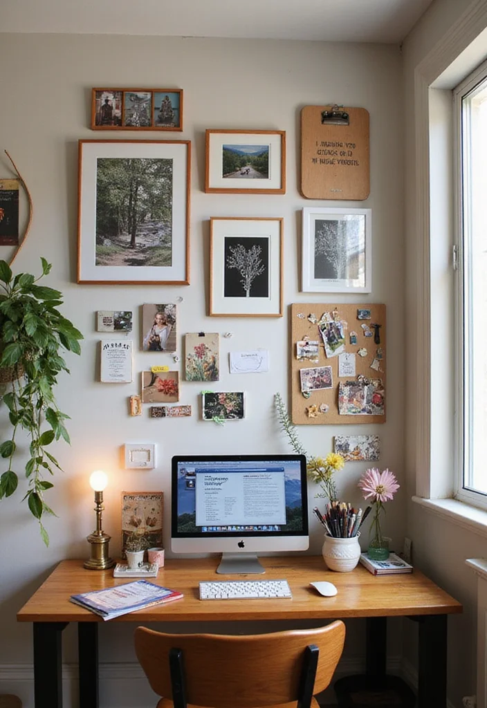 12 Office Ideas for Practical Everyday Workflow - 4. Personalized Decor
