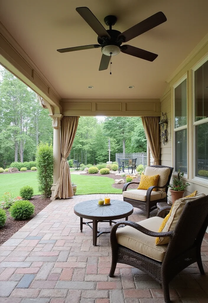 12 Screened In Porch Curtain Ideas for Breezy Outdoor Privacy - 10. Outdoor Canvas Curtains