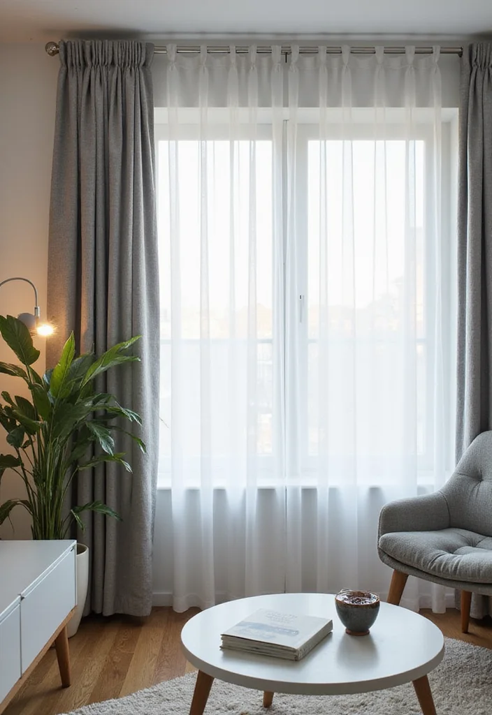 12 Unique Curtain Hanging Ideas for Creative Window Style - 11. Magnetic Curtain Rods