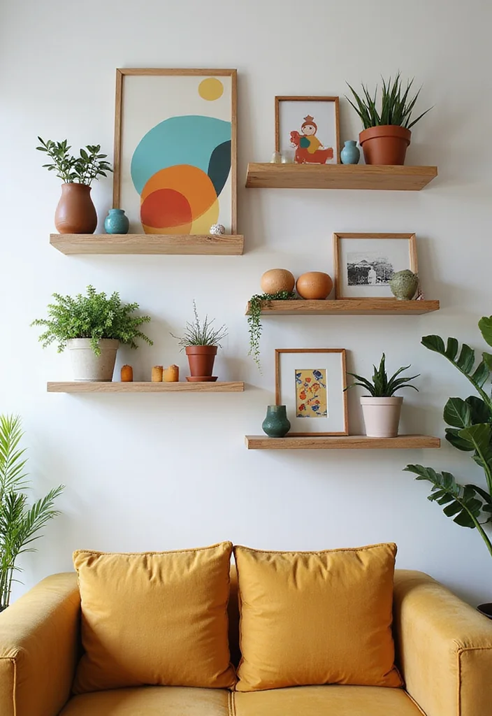 12 Unusual Wall Decor Ideas for Creative Unique Interiors 122 12 Unusual Wall Decor Ideas for Creative Unique Interiors 12. Creative Wall Shelves