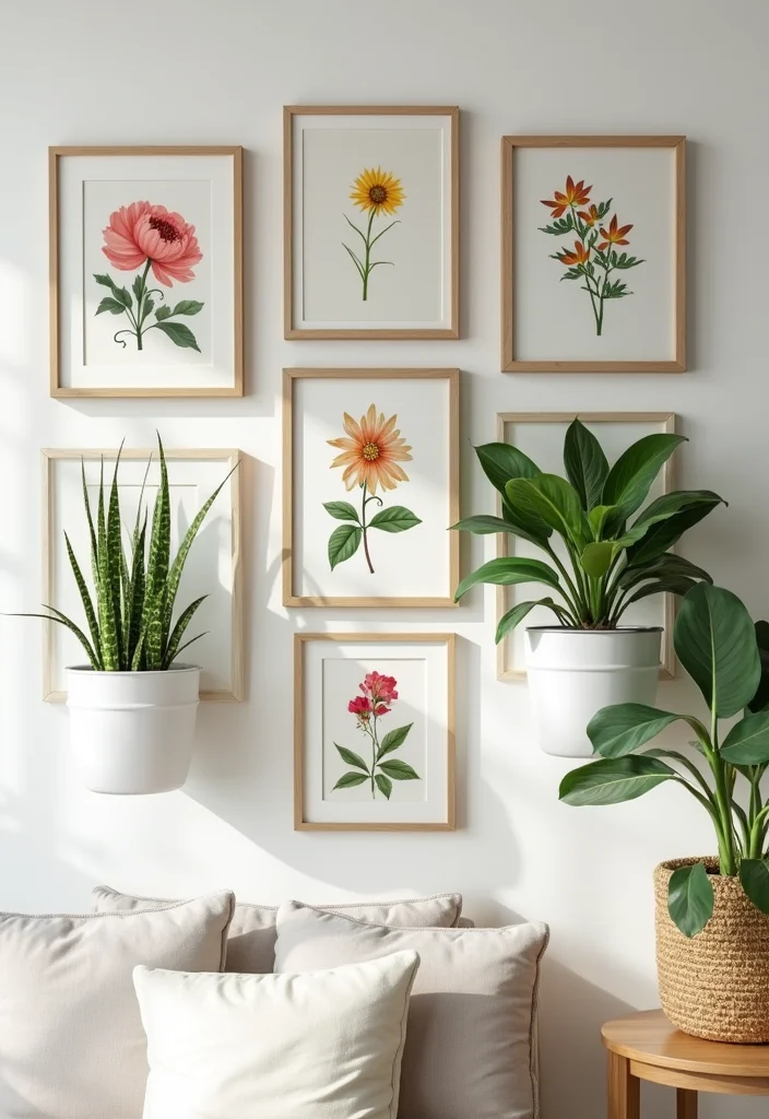12 Unusual Wall Decor Ideas for Creative Unique Interiors 34 12 Unusual Wall Decor Ideas for Creative Unique Interiors 4. Botanical Wall Art