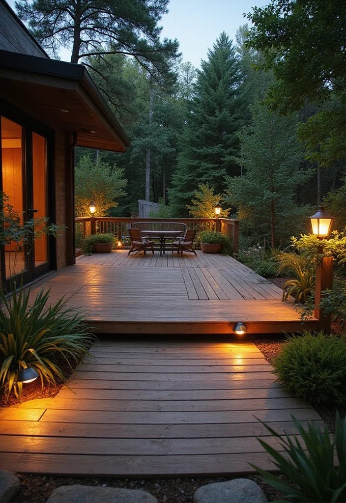 12 Walkout Basement Deck Ideas for Seamless Indoor Outdoor Flow - 12. Eco-friendly Decking Solutions