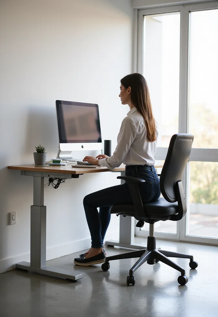 14 Large Home Office Ideas for Comfortable Productive Setups - 1. Ergonomic Workstations