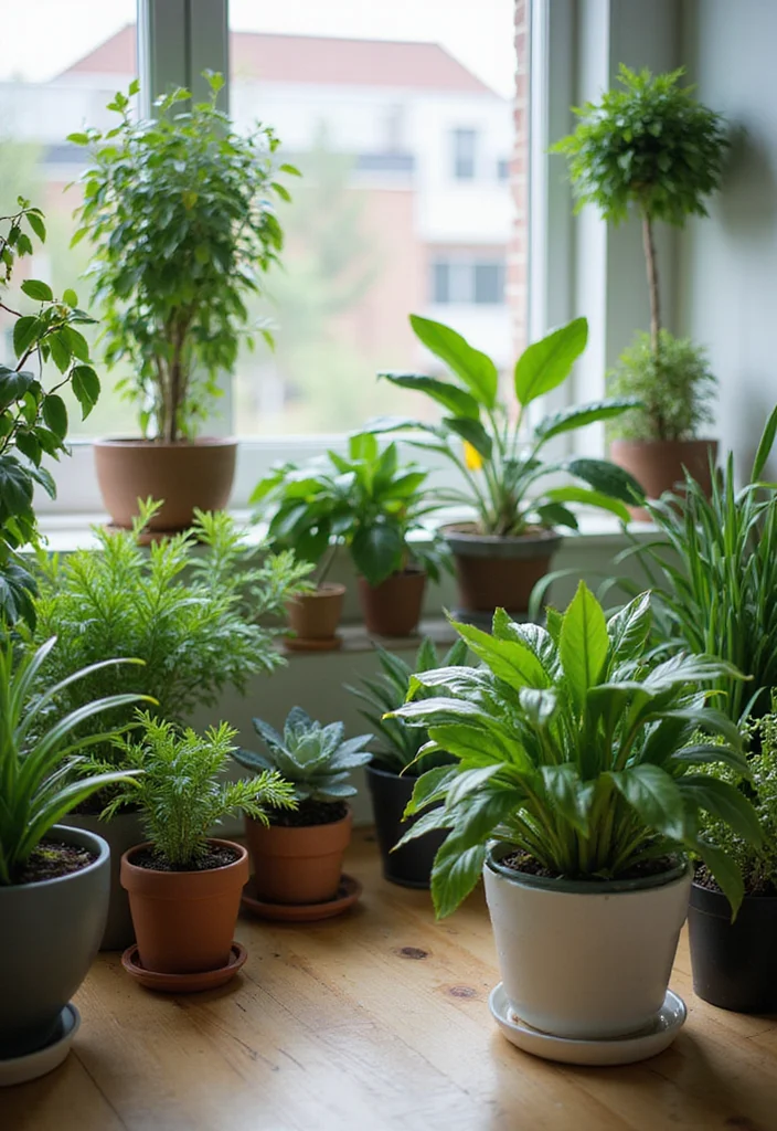 14 Office Decoration Ideas for Professional Inspiring Style - 2. Indoor Plants