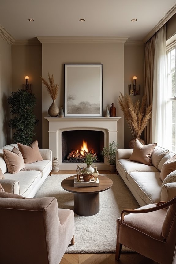 anchor rug float sofa center hub