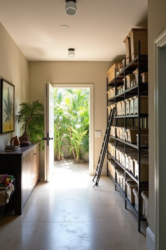 attic garage storage solutions