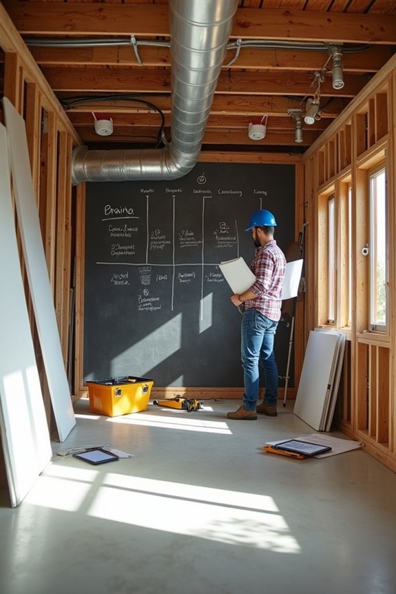 basement finishing permits impact timeline