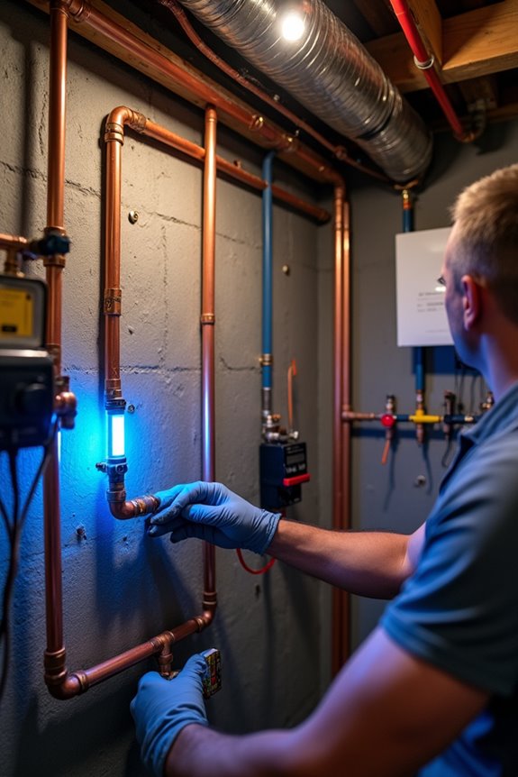 basement rough in electrical plumbing hvac
